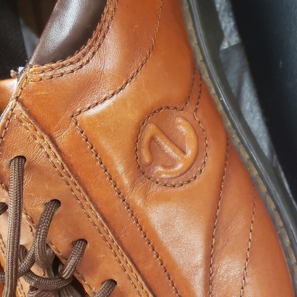 ?ECCO men\'s leather shoes lace up size  43 EUC main image 5